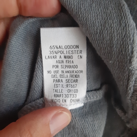 UMGEE hooded sweatshirt elbow cut out pockets - Picture 5 of 7